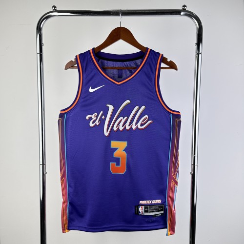 23-24 Phoenix Suns City Edition Beal #3 NBA Swingman Jersey/24赛季太阳队城市版3号比尔