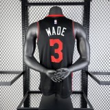23-24 Miami Heat City Edition Wade #3 NBA Swingman Jersey/24热火队城市版3号韦德