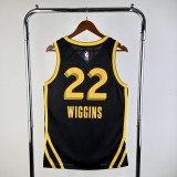 2023 Warriors City Edition Wiggins #22 NBA Swingman Jersey/23赛季勇士队城市版22号维金斯