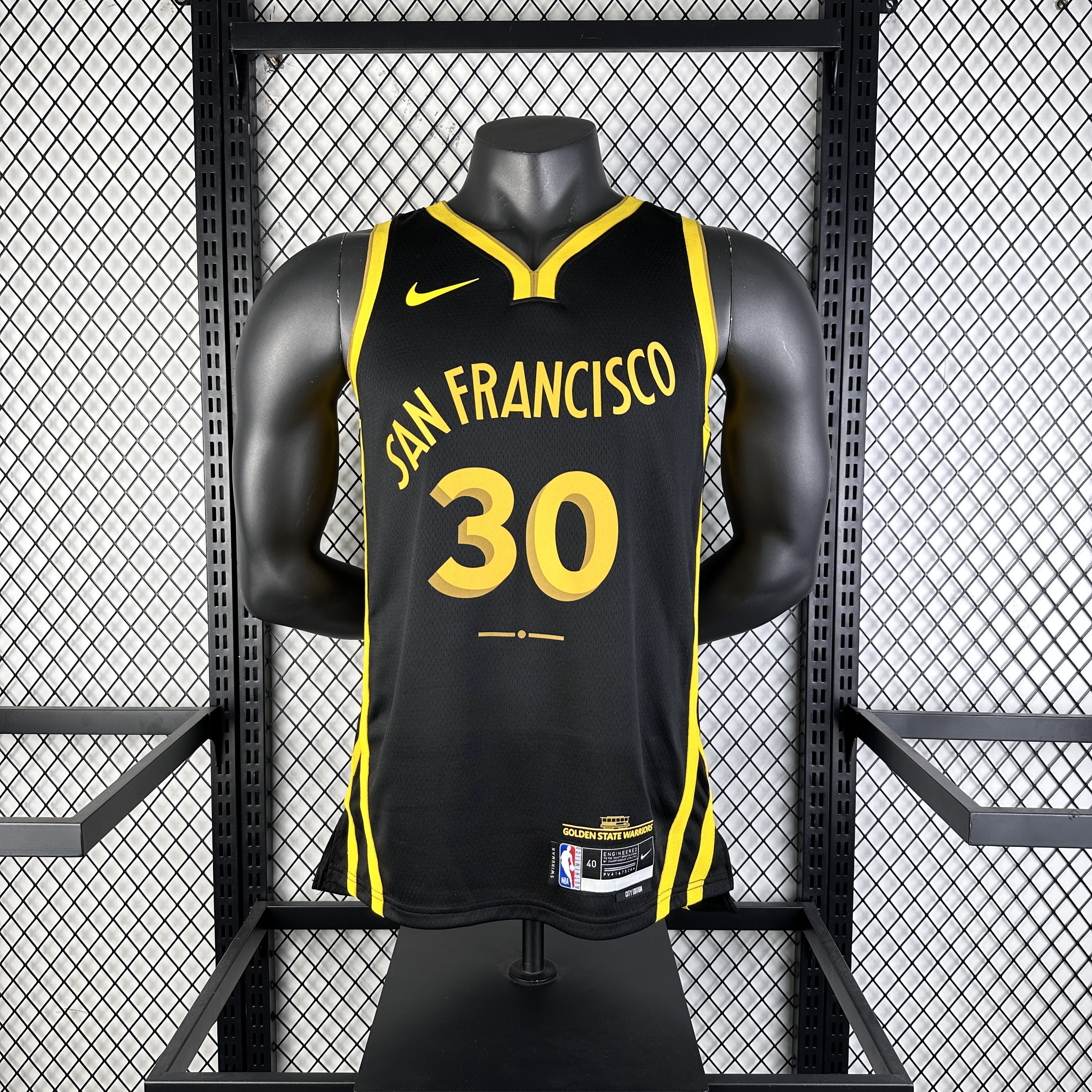 2023 Warriors City Edition Curry #30 NBA Swingman Jersey