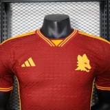 23-24 Roma Home Player Jersey/23-24 罗马主场球员版