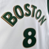 23-24 Boston Celtics City Edition Porzingis #8 NBA Swingman Jersey/24赛季凯尔特人城市版8号波尔津吉斯