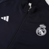 23-24 Real Madrid Jacket Tracksuit/23皇马06宝蓝夹克套装