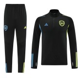 23-24 Arsenal Training Suit/23阿森纳01黑色半拉训练服