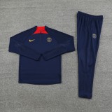 23-24 PSG Training Suit/23巴黎01宝蓝半拉训练服