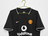 2003-04 Manchester United Away Retro Jersey/03-04曼联客场