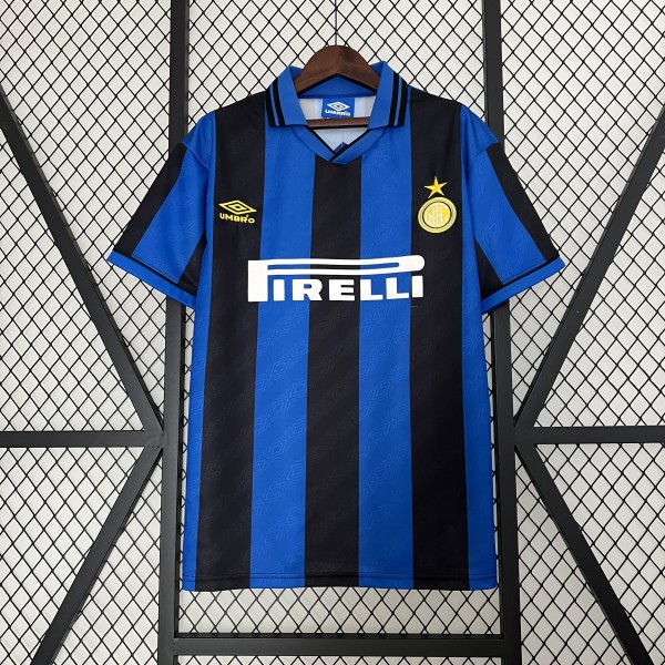 1995-96 Inter Milan Home Retro Jersey/95-96国米主场