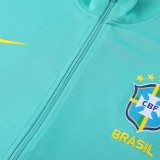 23-24 Brazil Jacket Tracksuit/23巴西01湖绿夹克套装