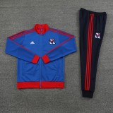 23-24 Olympique Lyonnais Jacket Tracksuit/23里昂03彩兰夹克套装