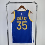 2023 Warriors Away DURANT #35 NBA Swingman Jersey/23赛季勇士队客场蓝色35号杜兰特