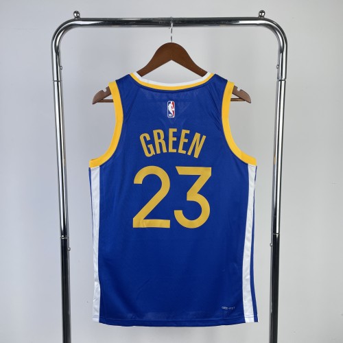 2023 Warriors Away GREEN #23 NBA Swingman Jersey/23赛季勇士队客场蓝色23号格林