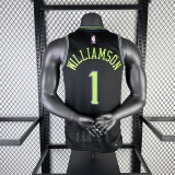2024 New Orleans Pelicans City Edition WILLIAMSON #1 NBA Swingman Jersey/24赛季鹈鹕队城市版1号威廉姆斯