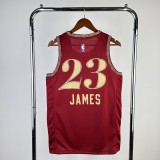 2024 Cleveland Cavaliers City Edition JAMES #23 Swingman NBA Jersey/24赛季骑士队城市版23号詹姆斯