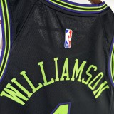 2024 New Orleans Pelicans City Edition WILLIAMSON #1 NBA Swingman Jersey/24赛季鹈鹕队城市版1号威廉姆斯