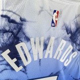 2024 Minnesota Timberwolves City Edition EDWARDS #5 Swingman NBA Jersey/24赛季森林狼城市版5号爱德华兹