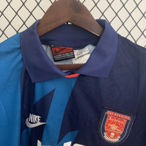 1995-96 Arsenal Away Long Sleeve Retro Jersey/95-96阿森纳客场长袖