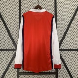1998-99 Arsenal Home Long Sleeve Retro Jersey/98-99阿森纳主场长袖