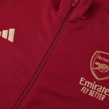 23-24 Arsenal Jacket Tracksuit/23阿森纳05枣红夹克套装