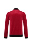 23-24 Manchester United Jacket Tracksuit/23曼联08红色夹克套装