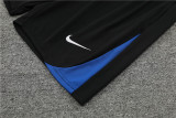24-25 Barcelona Short Sleeve Training Suit/24-25短袖训练服巴萨黑色