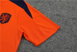 24-25 Netherlands Short Sleeve Training Suit/24-25短袖训练服荷兰橙色