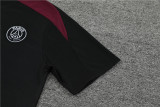 24-25 PSG Short Sleeve Training Suit/24-25短袖训练服PSG巴黎黑色