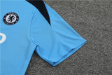 24-25 Chelsea Short Sleeve Training Suit/24-25短袖训练服切尔西浅兰色