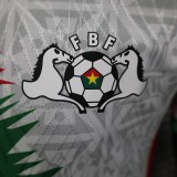 2023 Burkina Faso Player Jersey/2023布基纳法索白色球员版