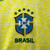 2024 Brazil Home Fans Jersey/2024巴西主场球迷版