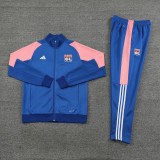 23-24 Olympique Lyonnais Jacket Tracksuit/23里昂05彩兰夹克套装
