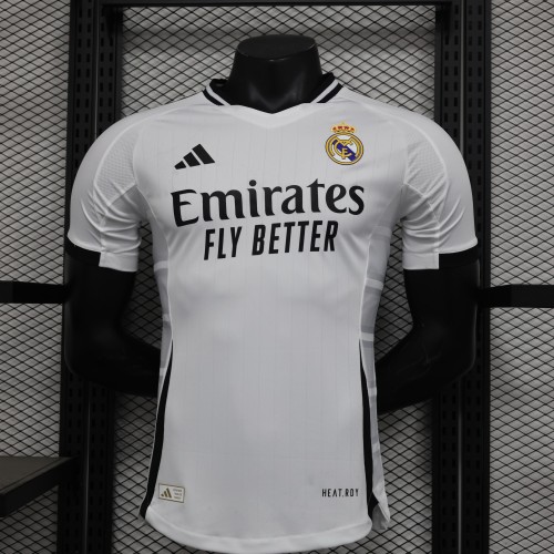 24-25 Real Madrid Home Player Jersey/24-25皇马主场球员版