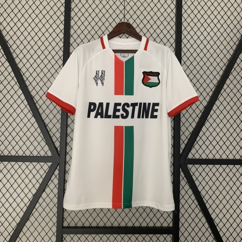 23-24 Palestine White Fans Jersey/23-24巴勒斯坦白色球迷版