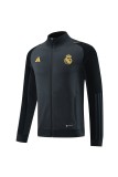 23-24 Real Madrid Jacket Tracksuit/23皇马05深灰夹克套装