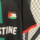 23-24 Palestine Black Fans Jersey/23-24巴勒斯坦黑色球迷版