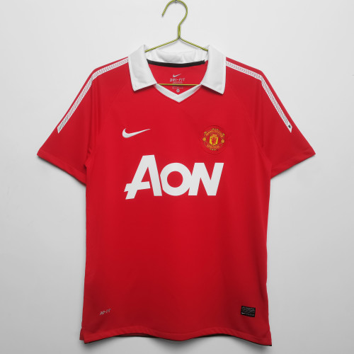 2010-11 Manchester United Home Retro Jersey/10-11曼联主场