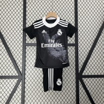 Retro 14-15 Real Madrid Third Kids Kit/14-15皇马第二客场童装