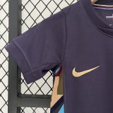 2024 England Away Kids Kit/2024英格兰客场童装