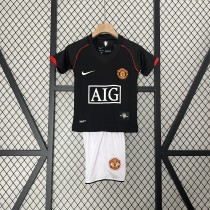 Retro 07-08 Manchester United Away Kids Kit/07-08 曼联客场童装