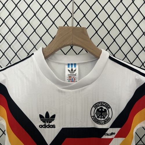 Retro 1990 Germany Home Kids Kit/1990德国主场童装