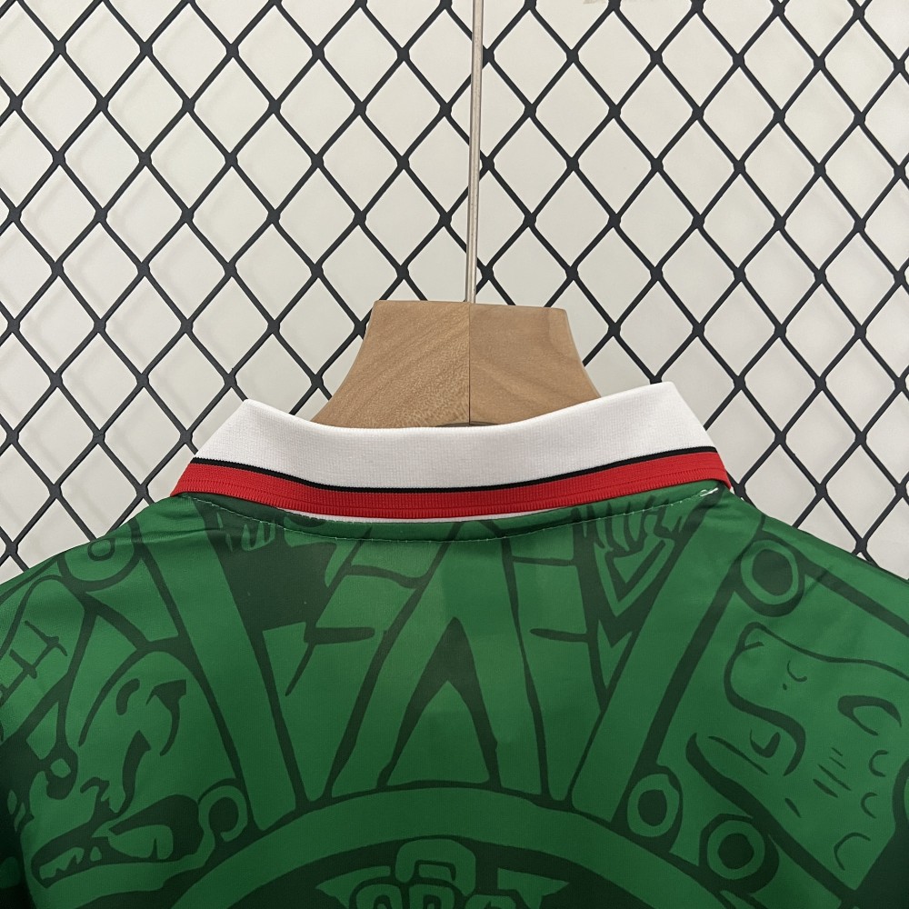 Retro 1998 Mexico Home Kid Kit/1998墨西哥主场童装