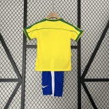Retro1998 Brazil Home Kids Kit/1998巴西主场童装