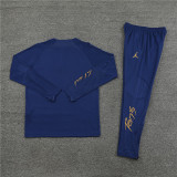 23-24 PSG Royal Blue Training Suit/23-24PSG巴黎宝蓝色半拉训练服