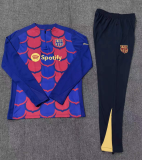 24-25 Barcelona Training Suit/24-25巴萨半拉训练服【迷彩款】