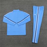 23-24 Argentina Training Suit/23-24阿根廷蓝色半拉训练服