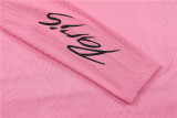 23-24 PSG Pink Player Version Training Suit/23-24PSG巴黎粉色半拉训练服，球员版