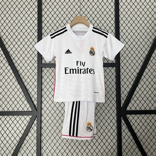 Retro14-15 Real Madrid Home Kids Kit/14-15皇马主场童装