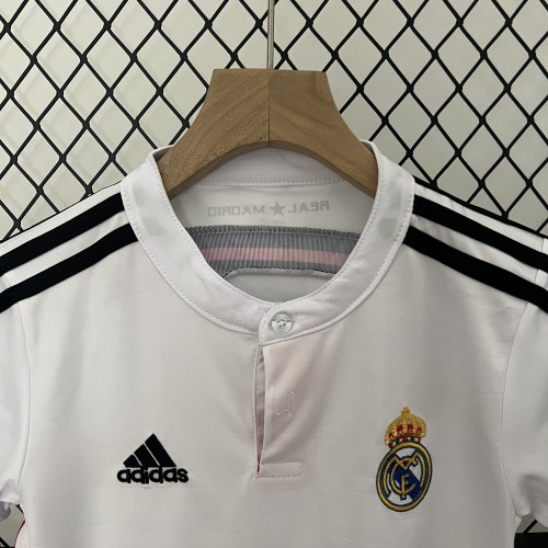 Retro14-15 Real Madrid Home Kids Kit/14-15皇马主场童装