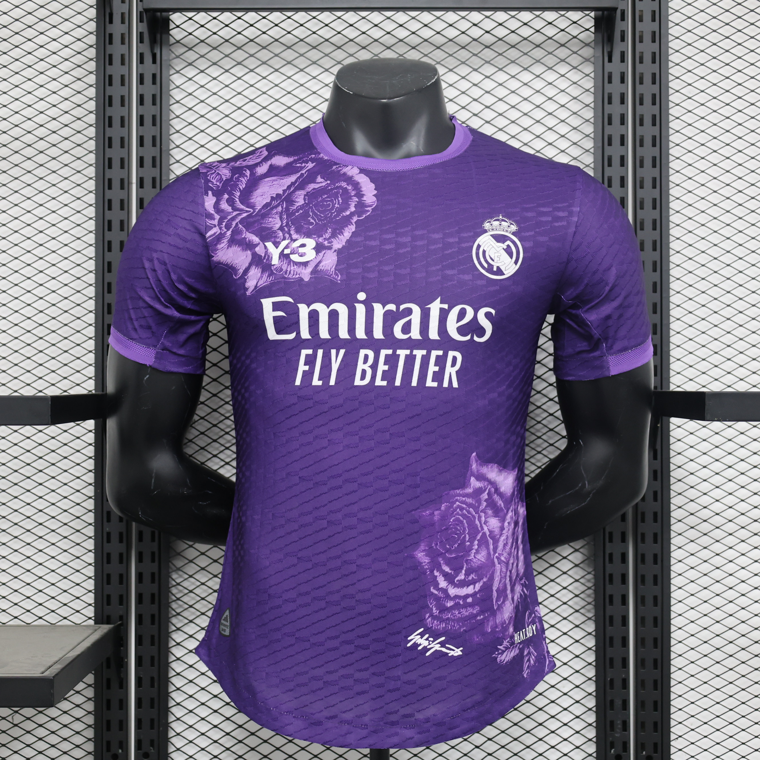2425 Real Madrid Y3 Purple Player Jersey/2425 皇马紫色Y3球员版