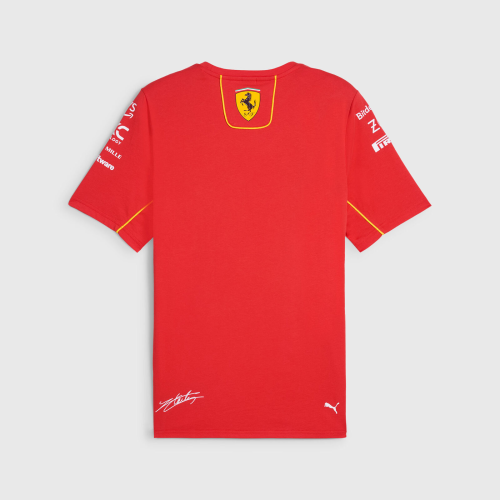2024 Ferrari F1 round neck T-Shirt Red 16#/2024 F1短袖16#