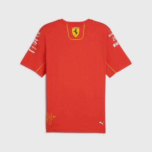 2024 Ferrari F1 round neck T-Shirt Red 55#/2024 F1短袖55#